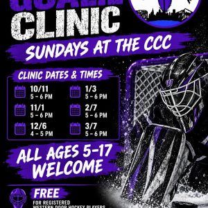 Micucchi Goalie Clinic – Western Door Hockey
